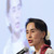 Aung San Suu Kyi Attends Global Development Summit